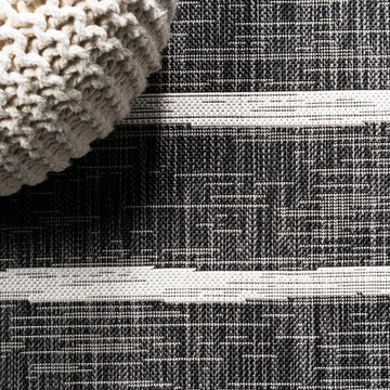 Colonia Berber Stripe Indoor/outdoor Area Rug